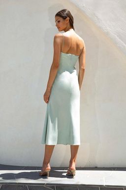 MISHA Casandra Dress Blue Size 12 for rent on The Volte - image 2