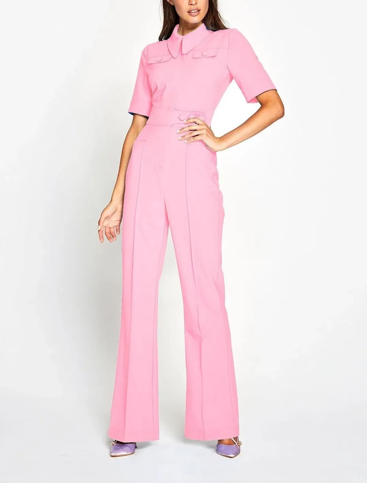 Alice McCall Little Journey Jumpsuit Pink Size 8 - Image 1