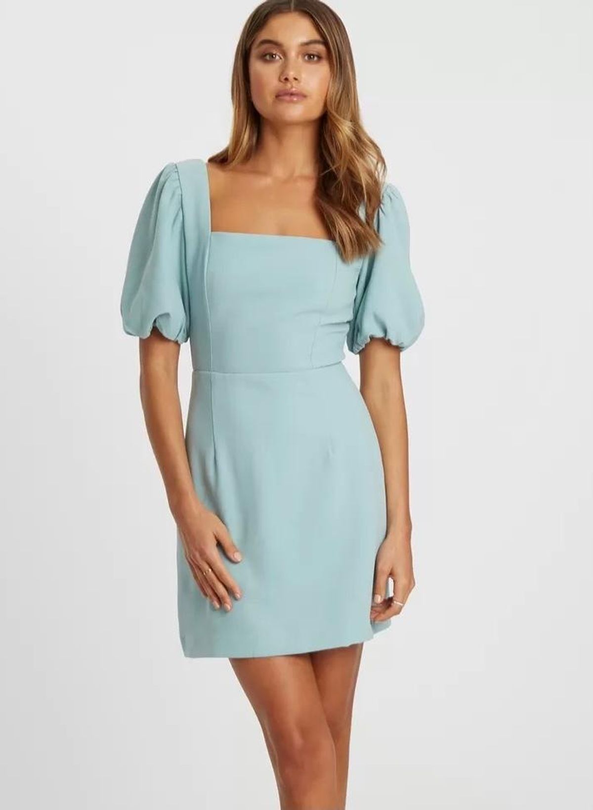 Tussah Haydee Mini Dress Blue Size 10 - Image 1