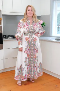 Zimmermann Ninety-Six Filigree Long Dress Size 3/ AU 14 for rent on The Volte - image 1