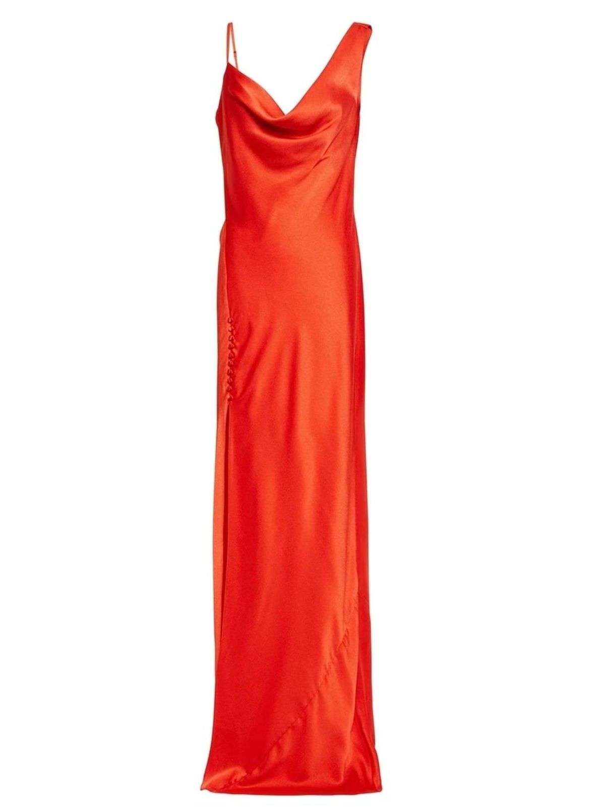 Jay Godfrey Justine Dress Orange Size 6 - Image 4