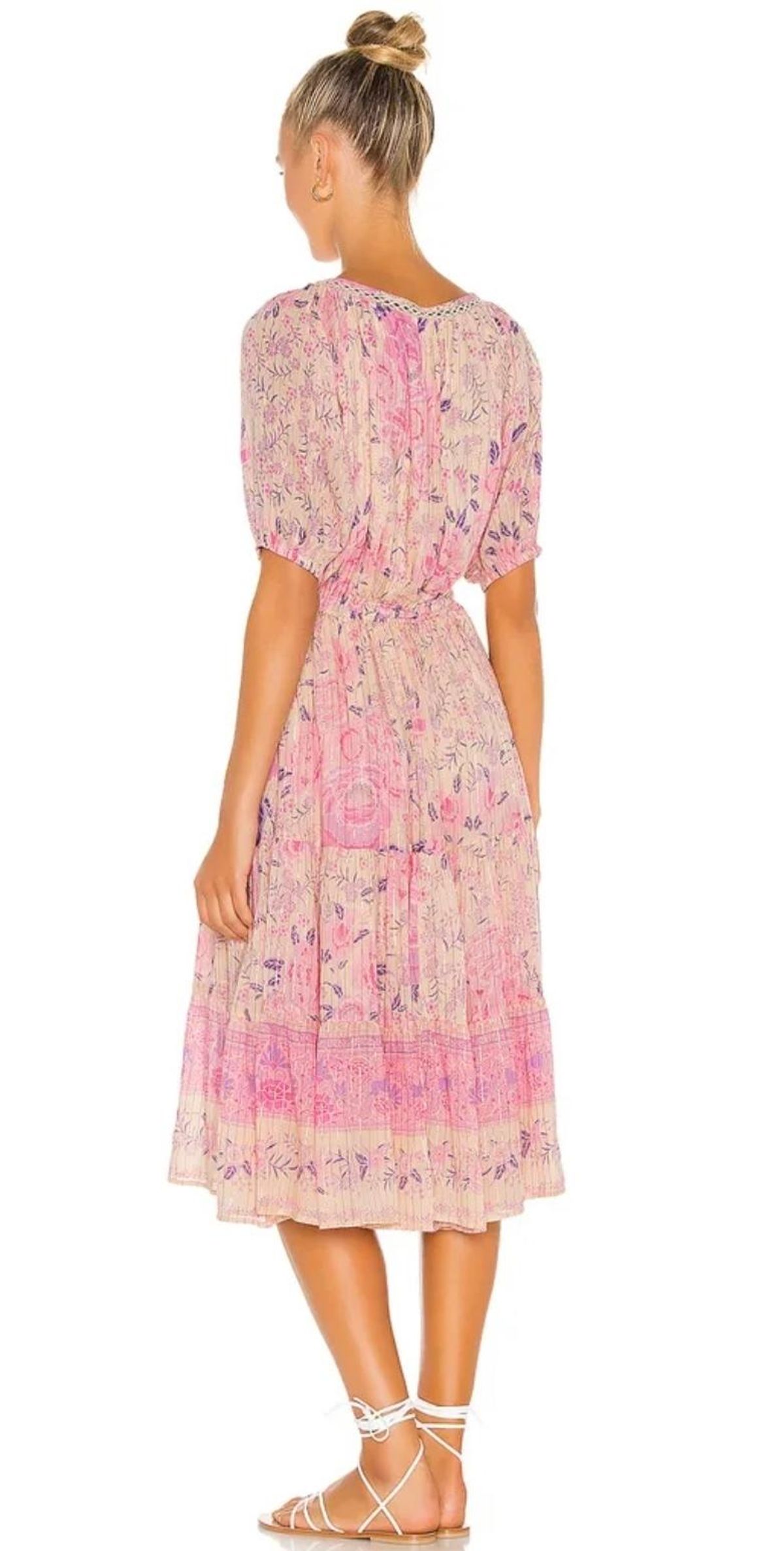 Spell & The Gypsy Mystic Midi Dress Floral Size 6 - Image 3