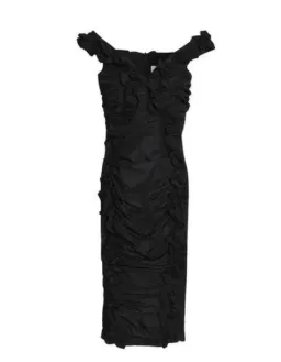 Alice McCall Woman Move With Me Ruffle Dress Black Size 6 for rent on The Volte - image 2