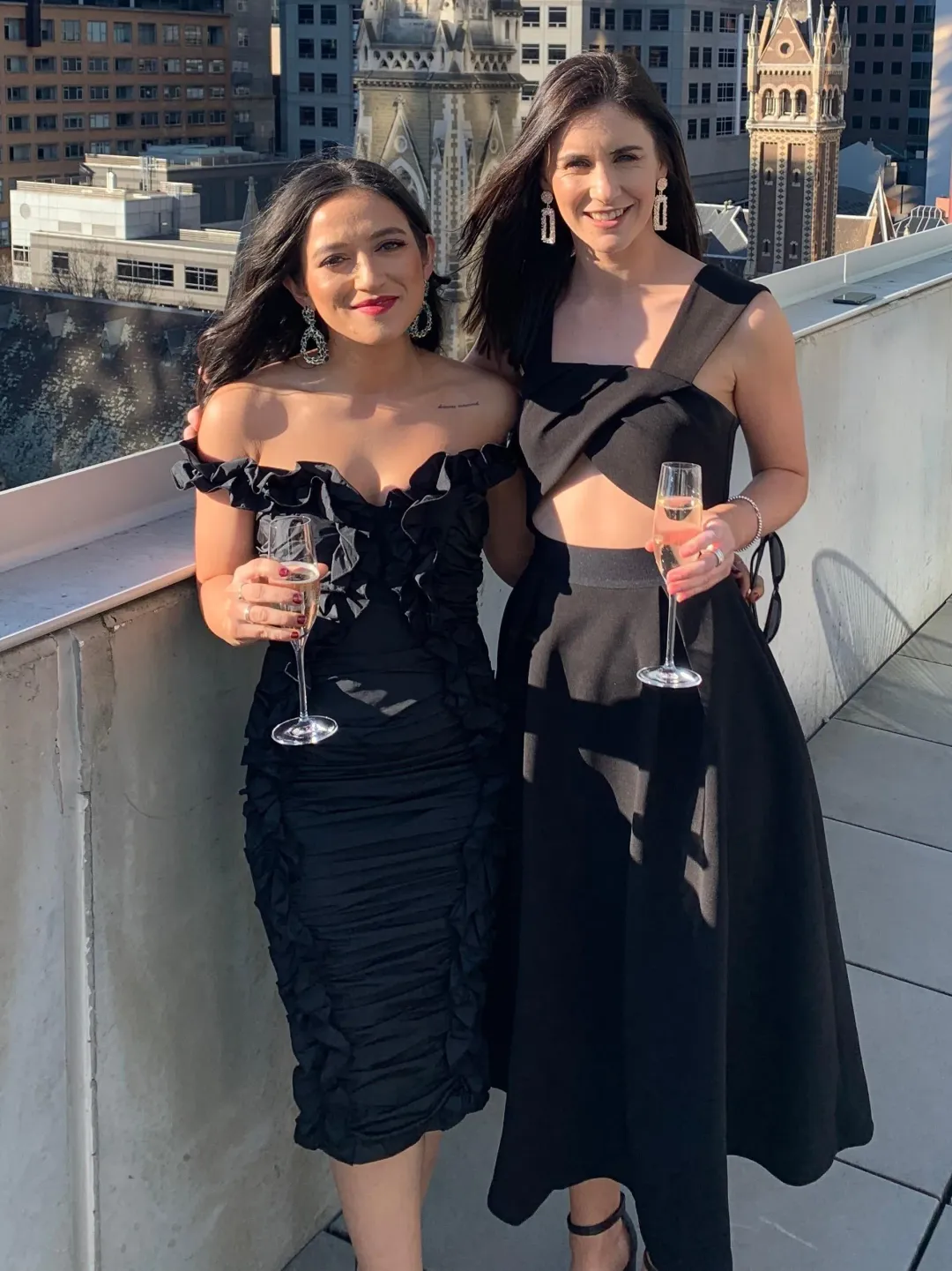 Alice McCall Woman Move With Me Ruffle Dress Black Size 6 for rent on The Volte - main image