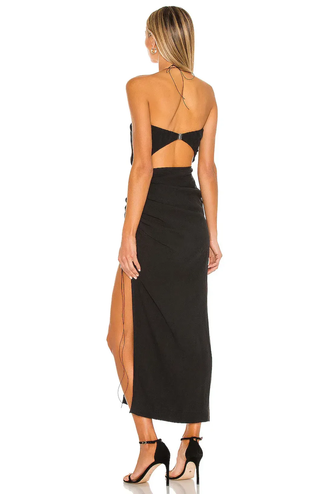 Natalie Rolt Aston Dress Black Size 1 / AU 8 for rent on The Volte - main image