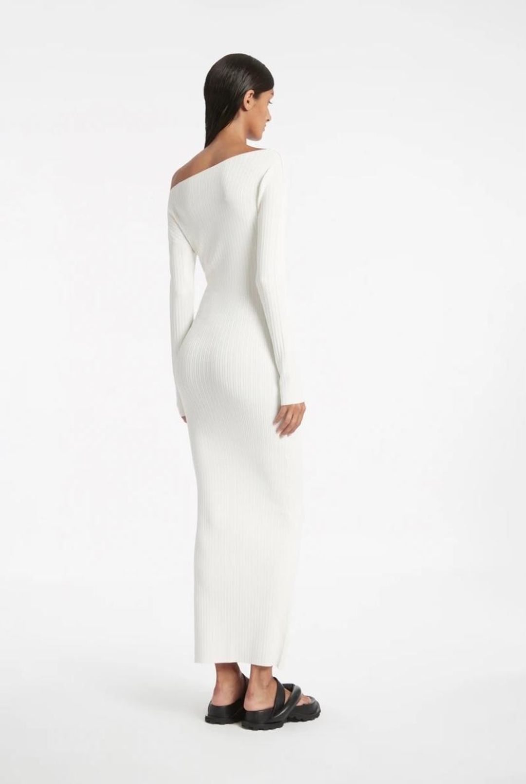 Sir the Label Kelvin Dress Midi White Size 1 | AU 8 for rent on The Volte - main image