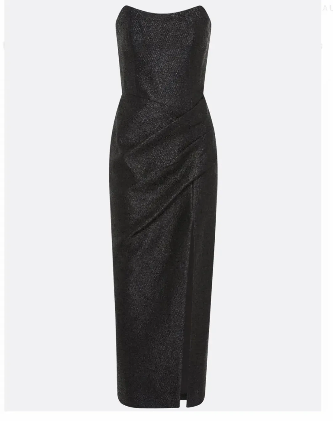 manning cartell new radicals strapless midi black dress for rent on The Volte - main image