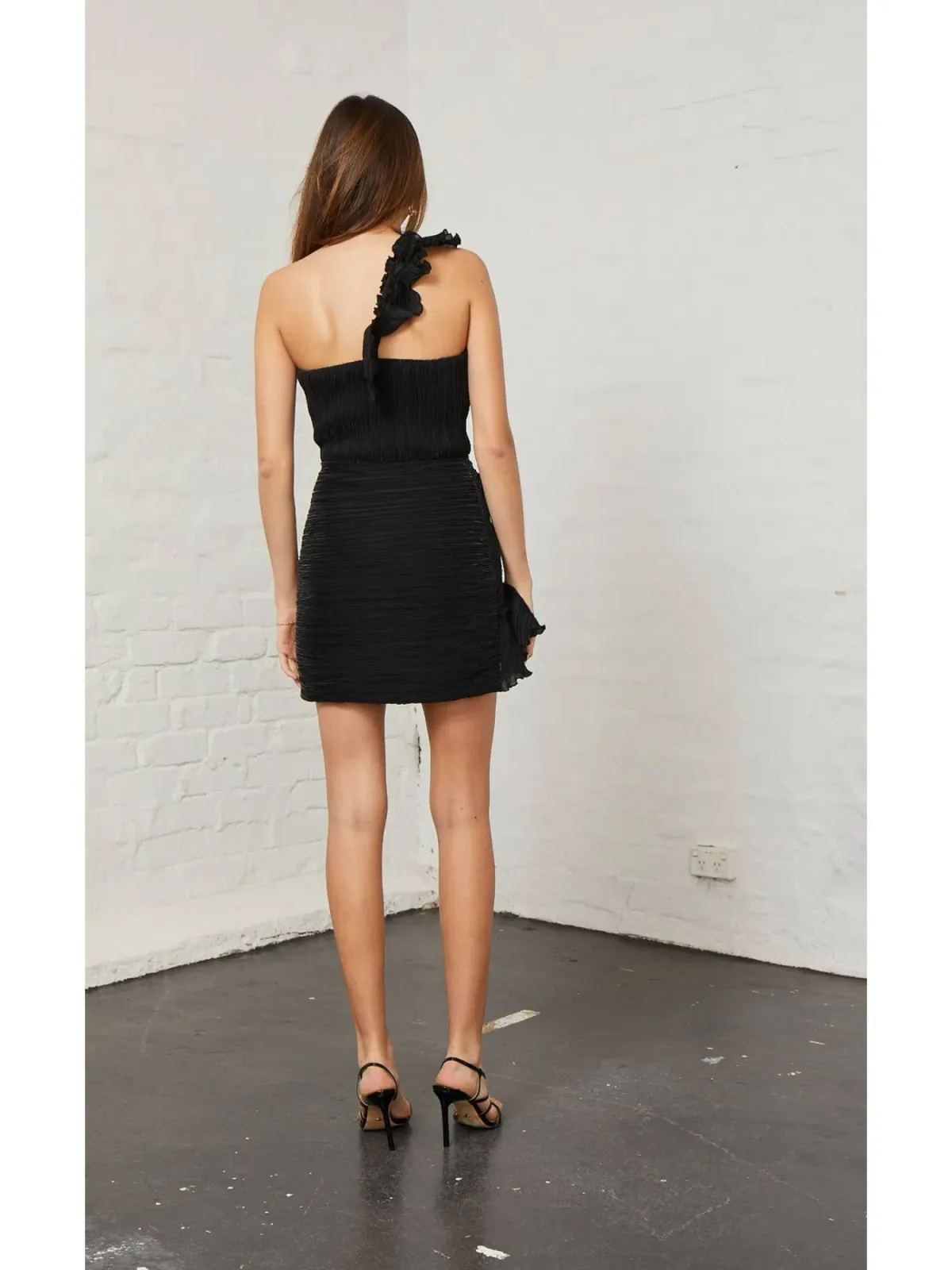 Bec & Bridge Loco Motion Mini Dress Black Size AU 6 - Image 3