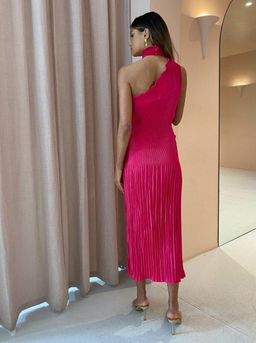 L'IDEE Soiree 90's Gown in Cherry Red Size 6 for rent on The Volte - image 6