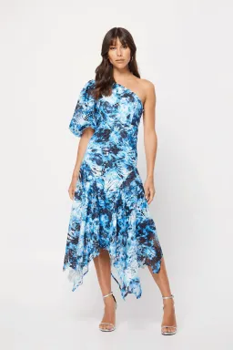 Mossman The High Rise Maxi Dress Print Size 10 for rent on The Volte - image 1