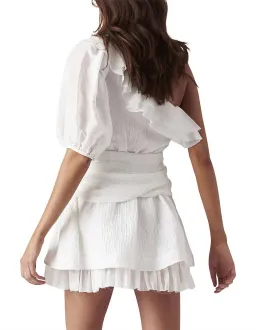 Aje Elvire Dress White Size 6 for rent on The Volte - image 2