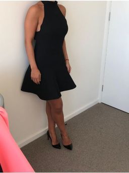 Maurie & Eve scub dress black size 10 for rent on The Volte - image 1