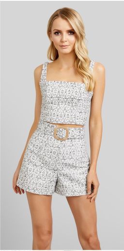 Kookai Dawson Shorts Print Size AU 6 for rent on The Volte - image 1