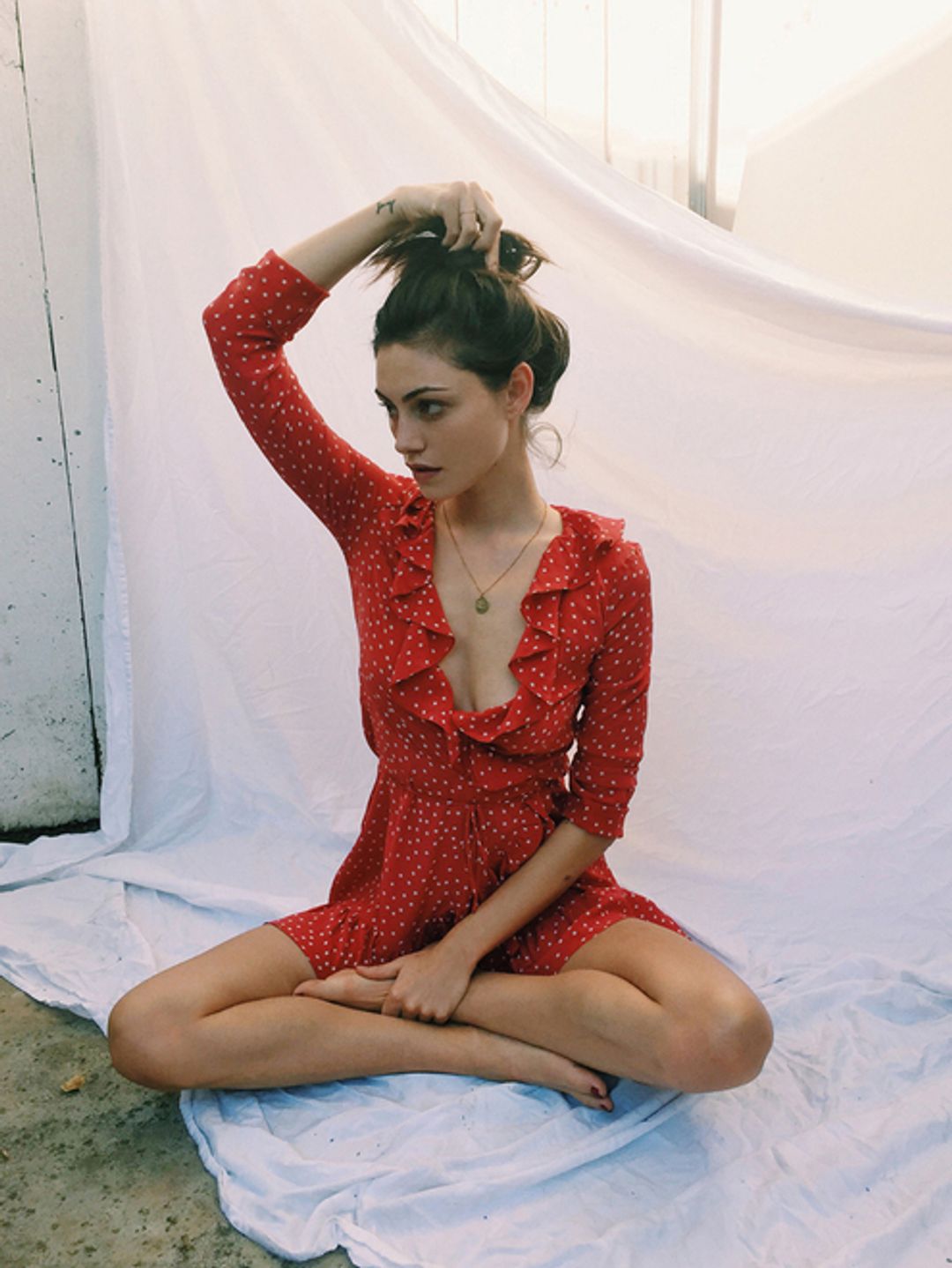 Realisation Par The Alexandra Dress Red Star Size 6 for rent on The Volte - main image