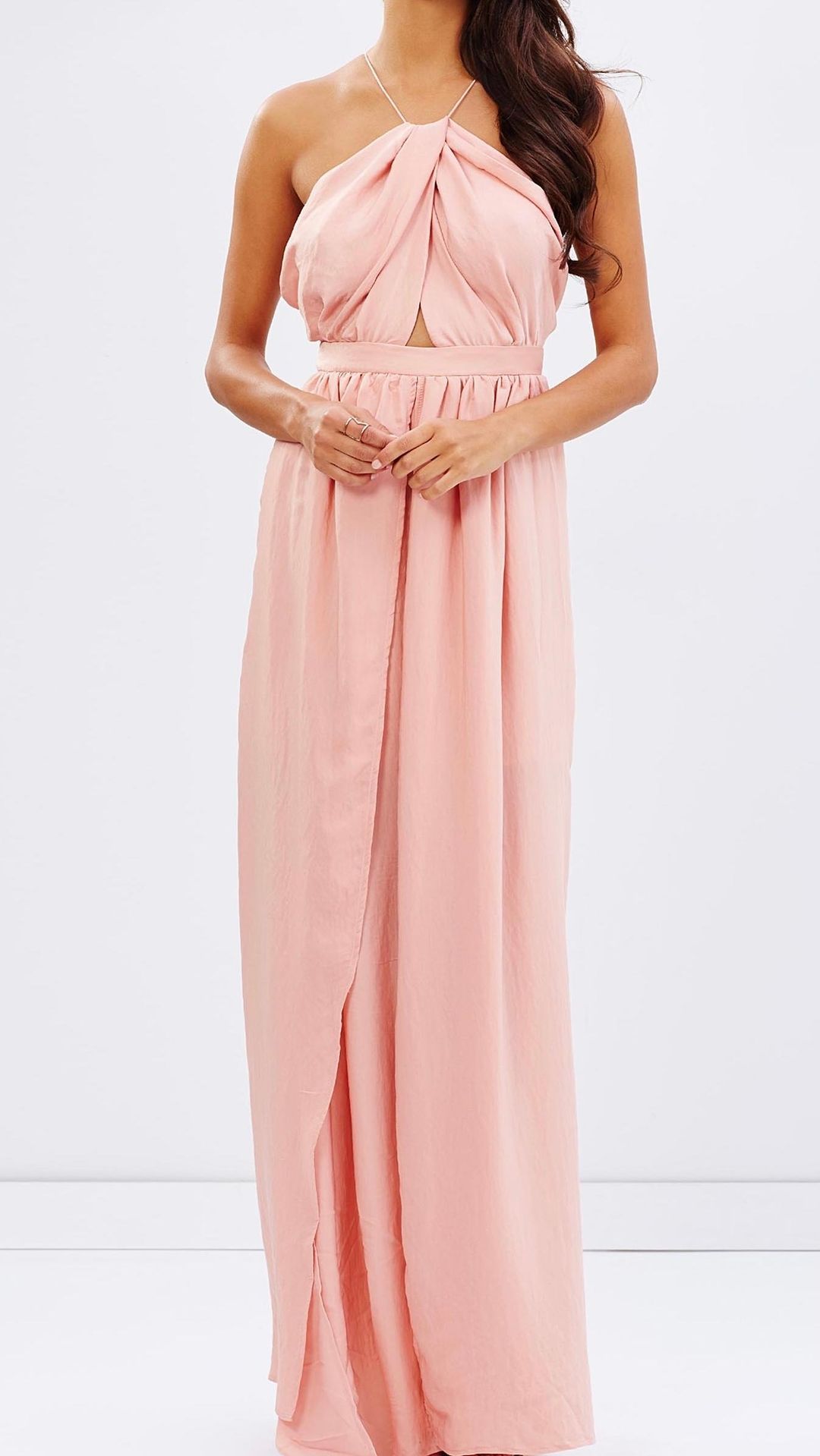 The Jetset Diaries - Lotus Maxi - Blush for rent on The Volte - main image