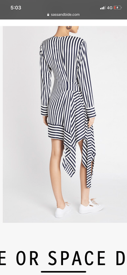 Sass and Bide Time or Space Stripe Dress Size 8 for rent on The Volte - image 1