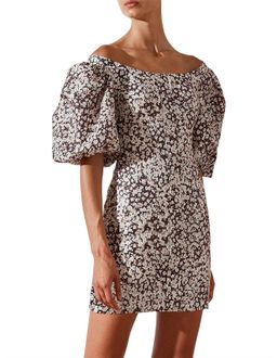 Shona Joy Dahlia Linen Mini Dress Print Size 8 for rent on The Volte - image 2