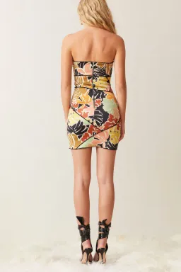 Bec and Bridge Babelini Mini Dress Print Size 10 for rent on The Volte - image 2