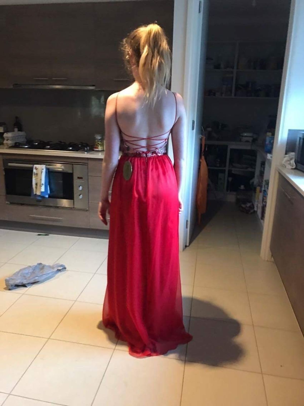 Red Bariano Dress - Image 1