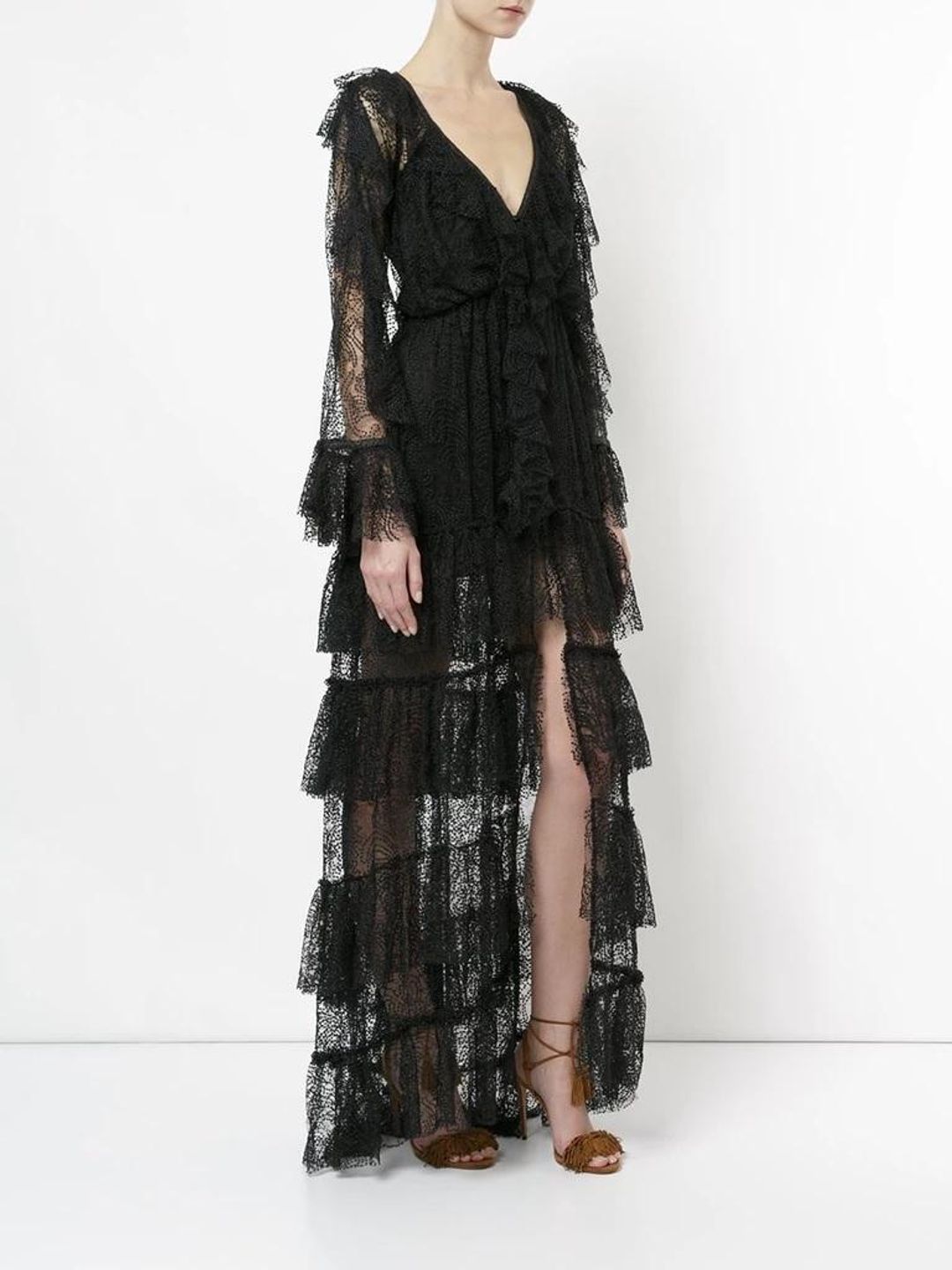 Alice Mccall Rococo Gown Black Size 6 for rent on The Volte - main image