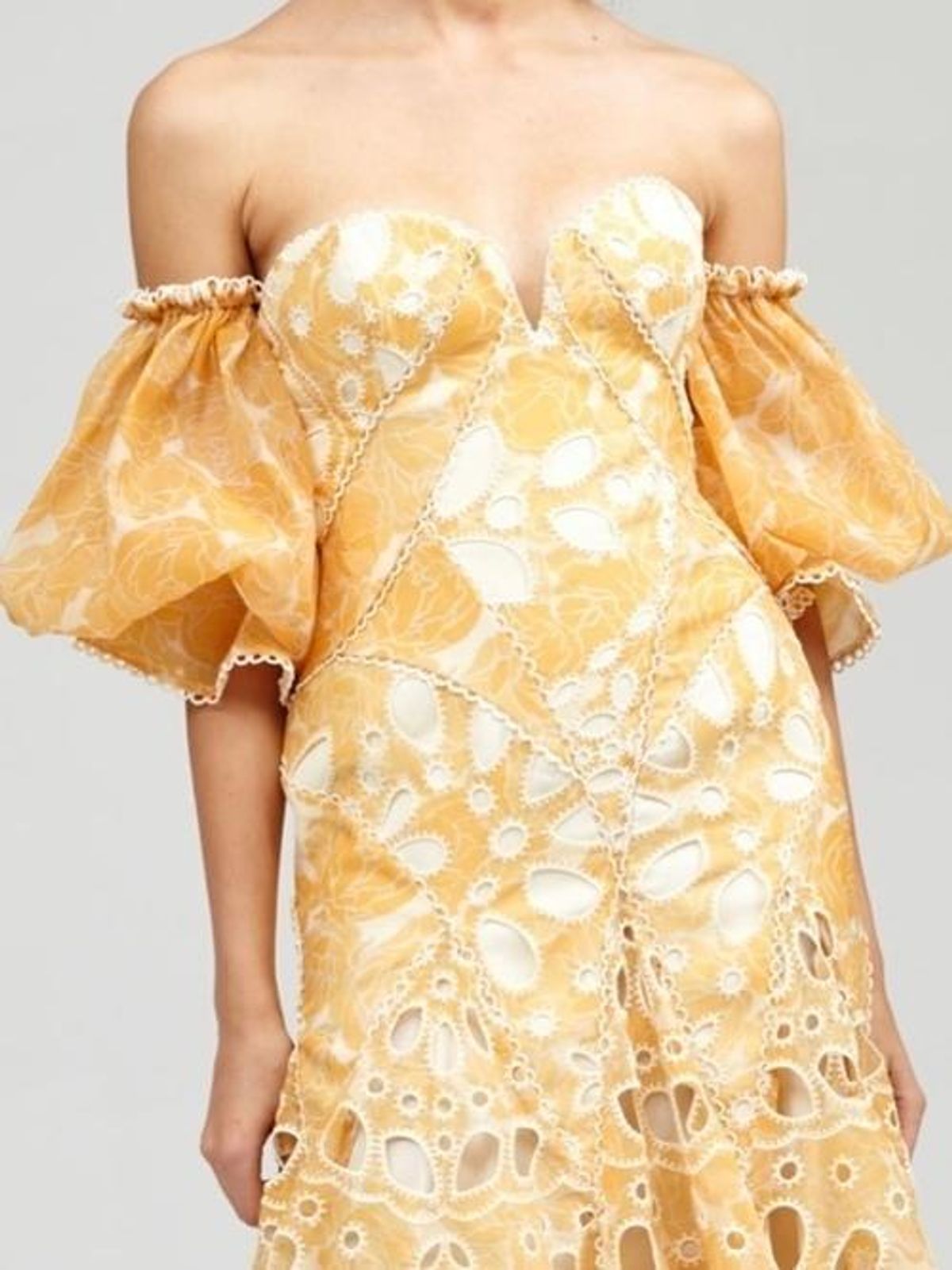 Acler Holland dress lemon size 12 - Image 2