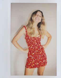 Realisation Par Julia Mini Dress Rouge Fleur Size 4 for rent on The Volte - image 3