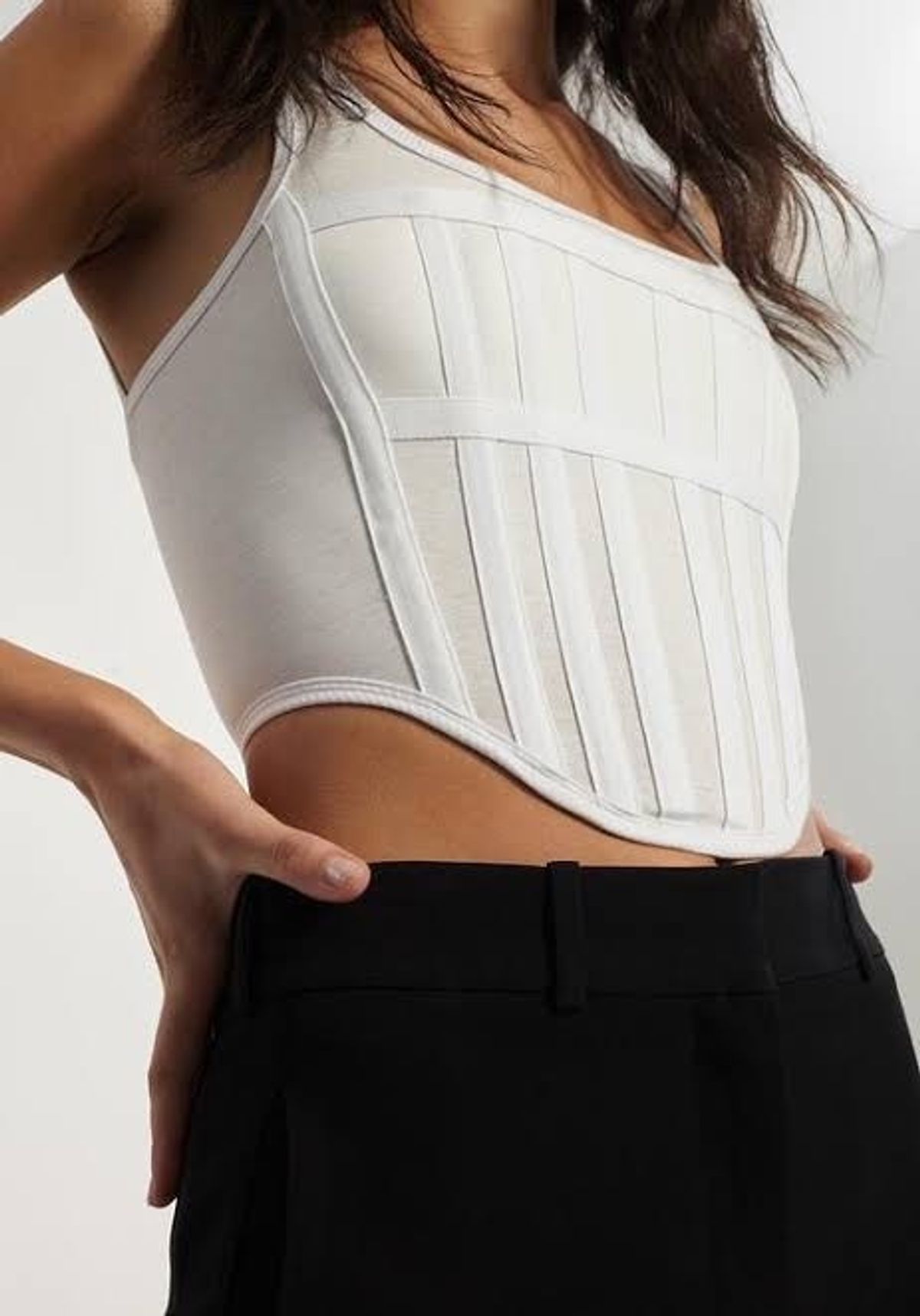 Dion Lee - Rib Jersey Corset (Size 6) - Image 3