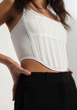 Dion Lee - Rib Jersey Corset (Size 6) for rent on The Volte - image 3
