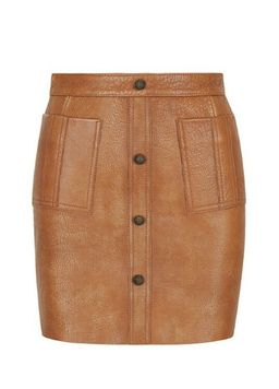 AJE Shrimpton brown mini skirt for rent on The Volte - image 1