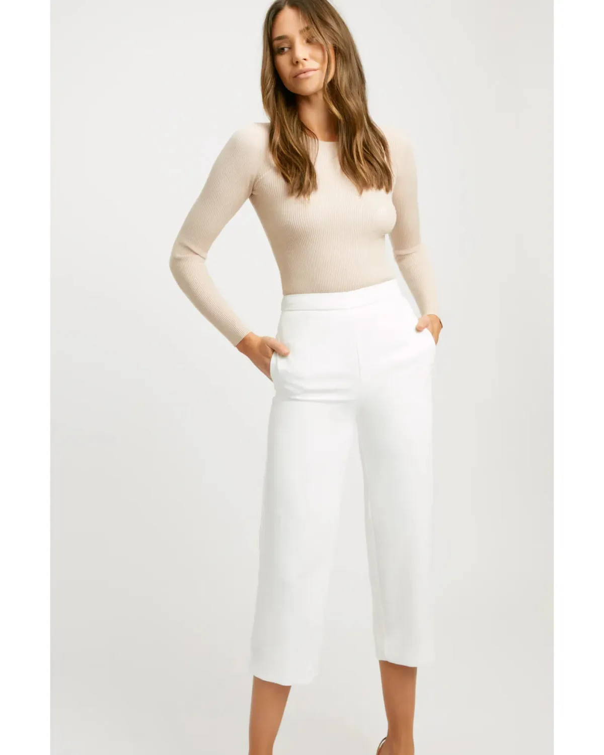 Kookaï Oyster Pants White Size AU 6 - Image 2