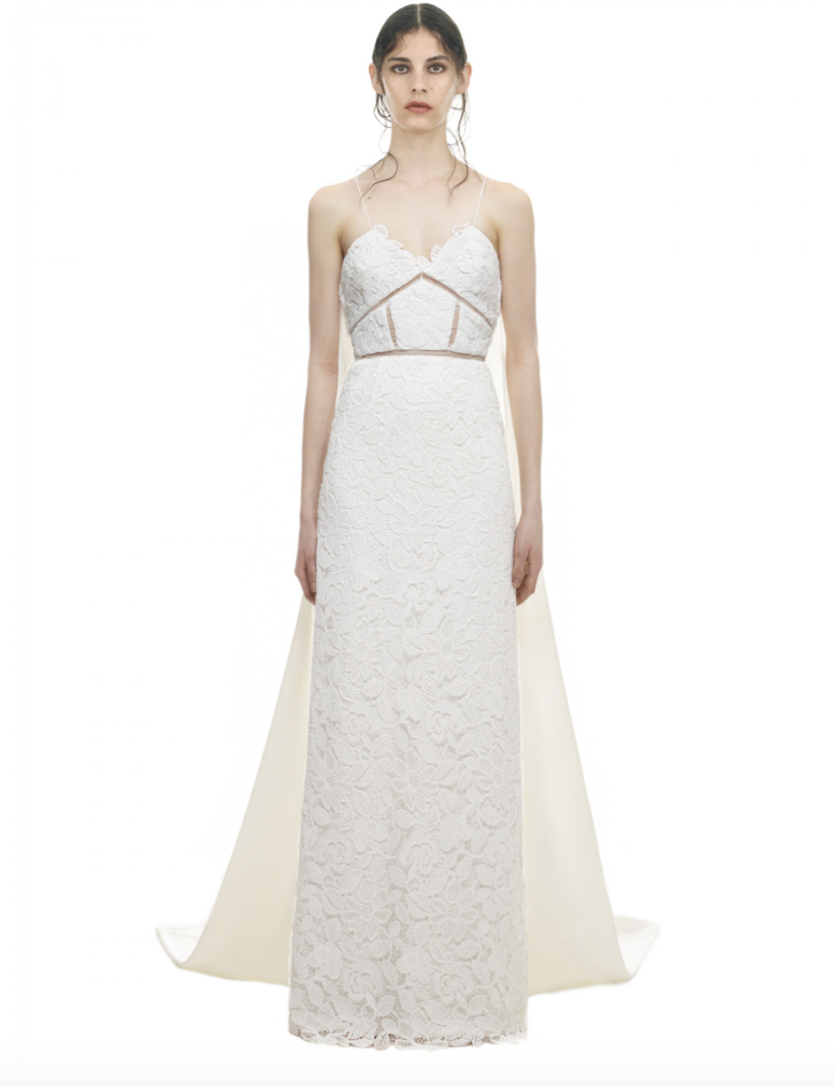 SELF PORTRAIT WHITE ANGELICA BRIDAL DRESS - SIZE 8 AU/4 US (RRP $1250) - Image 3