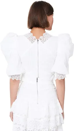 Mossman Havana Nights Top White Size 6 for rent on The Volte - image 2