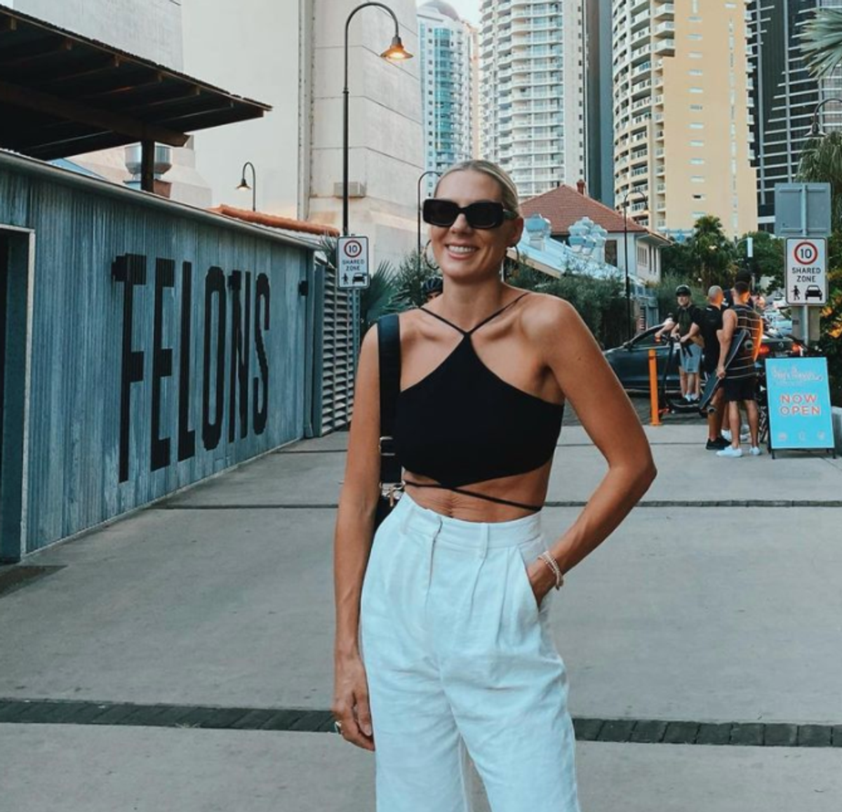 Bec & Bridge Envie Top - Black - Size 8 - Image 1