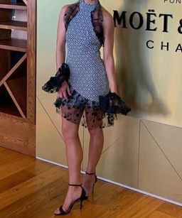 Judy Copley Couture Racy Gown Print Size 8 for rent on The Volte - image 1