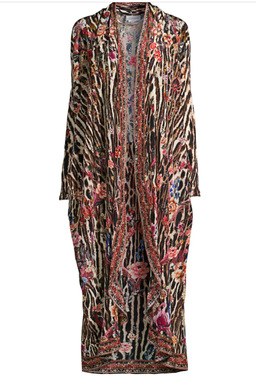 Camilla Long Casual Jacket Print Size 14 for rent on The Volte - image 4