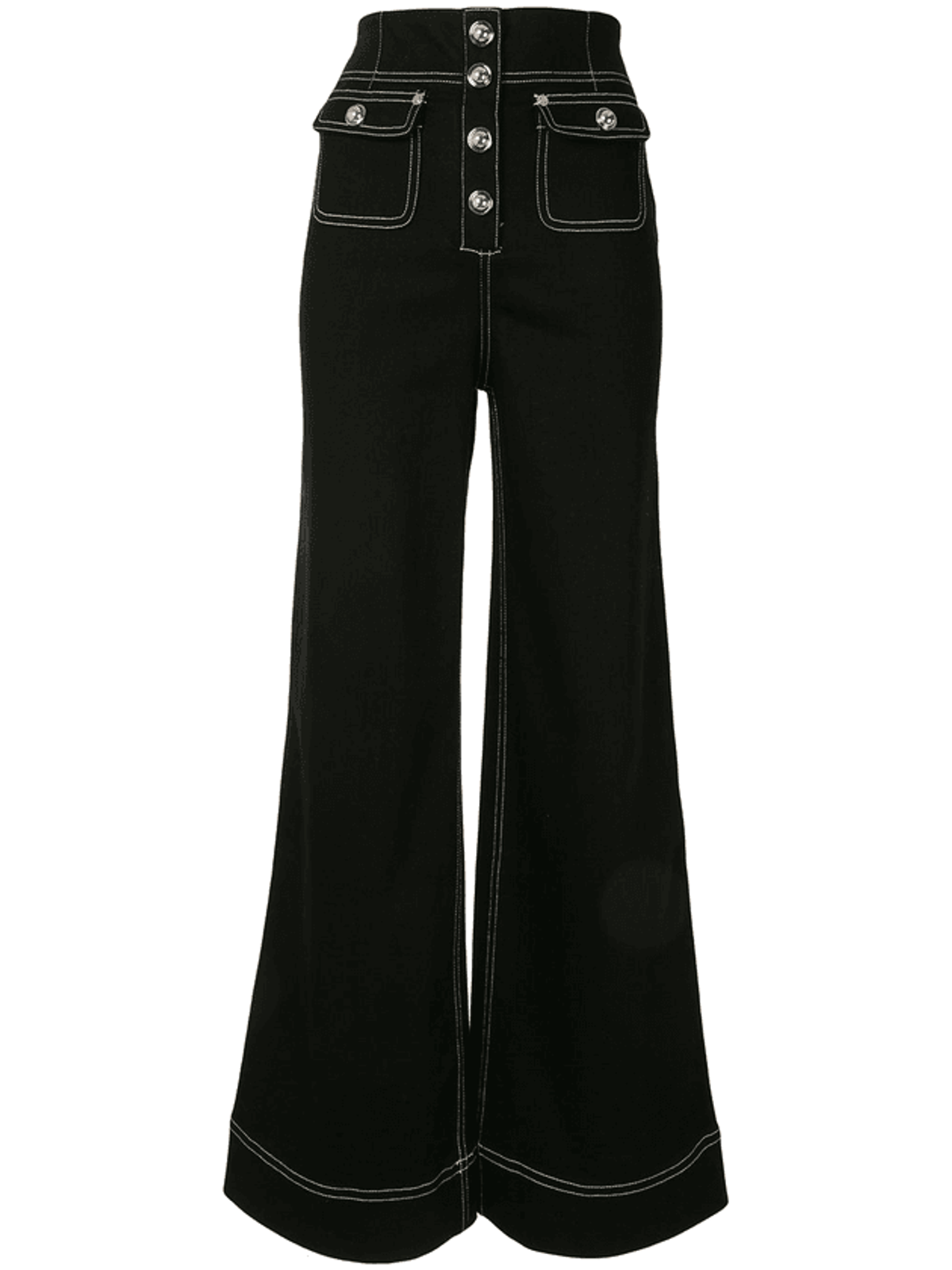 Alice McCall Rock With You Wide Leg Jeans Black Size 10 - Image 3
