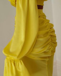 Khirzad Femme Gitana Top And Roma Runch Skirt Set Yellow Size 6 for rent on The Volte - image 5