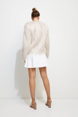 Unreal Fur Unreal Dream Jacket Nude Size 12 for rent on The Volte - image 2