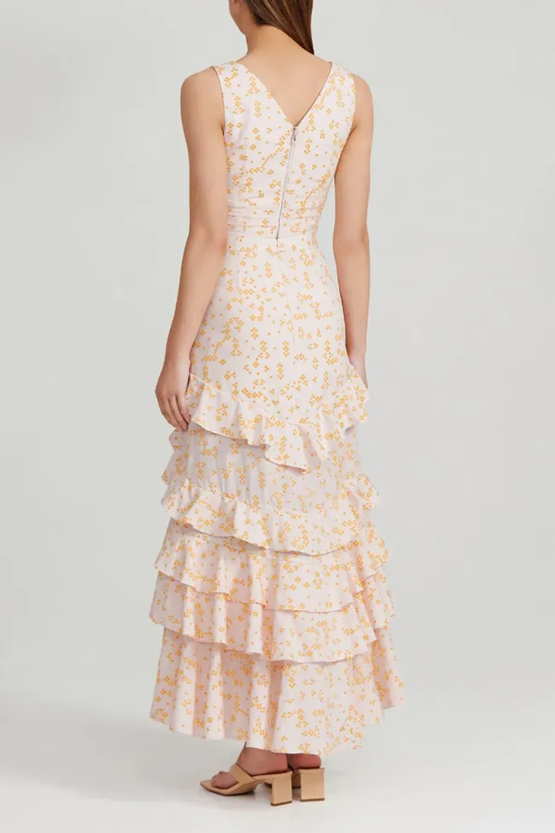 Acler Clairmont Top and Skirt Set Print Size 8 for rent on The Volte - main image