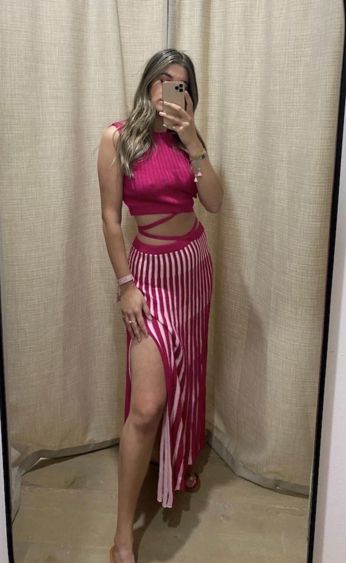 Andean Top and Skirt Set - Loretta Tie Skirt + Lara Tie Top - Image 4