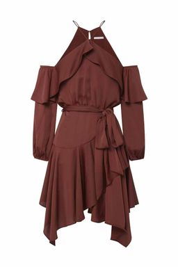 Sheike Diva Dress Brown Size 8 for rent on The Volte - image 2