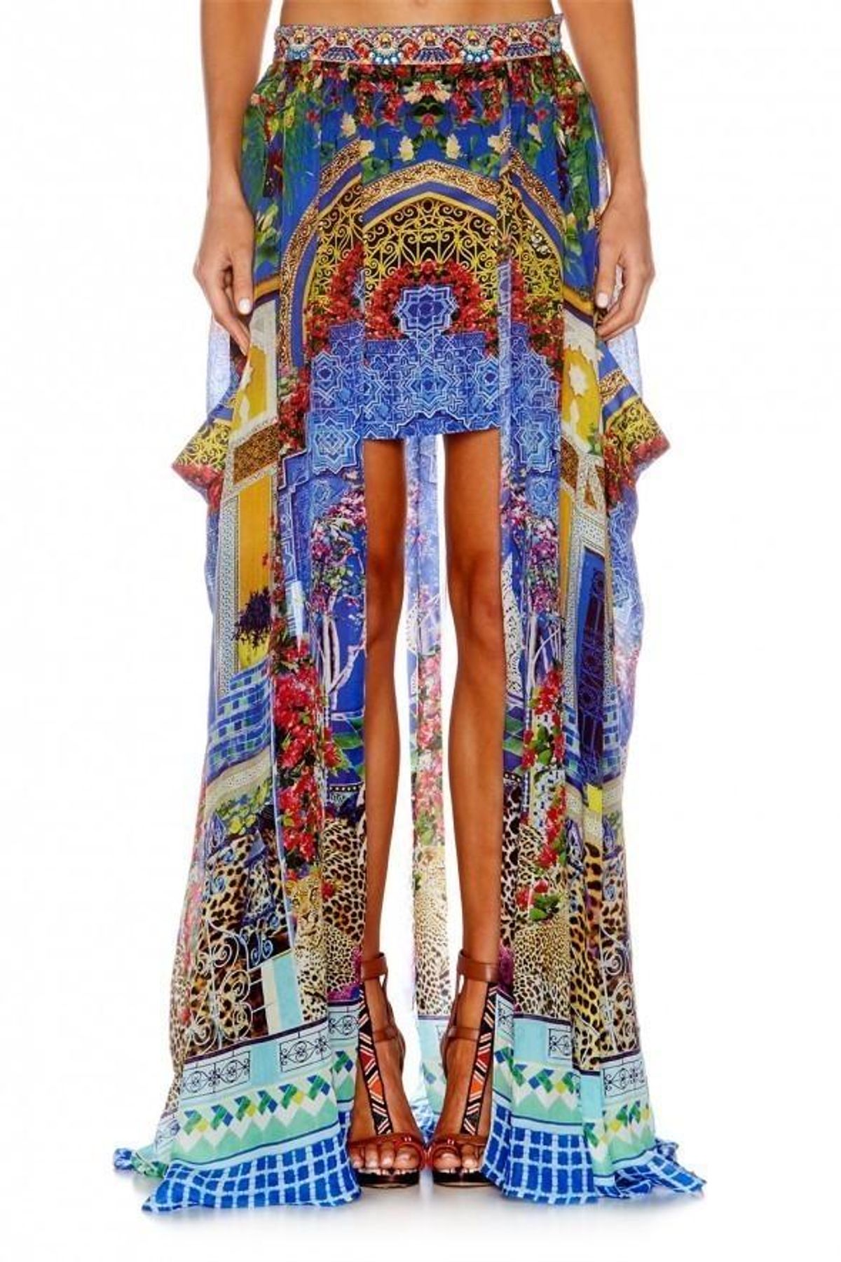 Camilla Bohemian Bounty Short Skirt Print Size 12 - Image 2