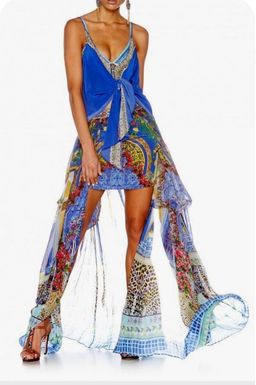 Camilla Bohemian Bounty Short Skirt Print Size 12 for rent on The Volte - image 1