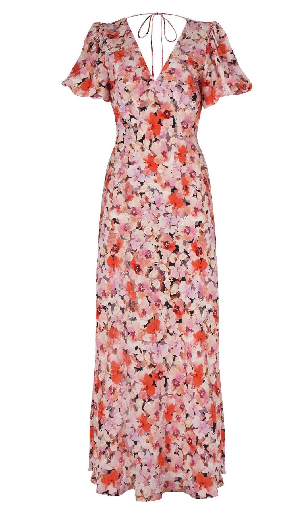 Ruby Aimee Silk Dress Floral Size 8 / S for rent on The Volte - main image