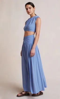 Bec & Bridge Minx Top and Skirt Set Blue Size 8 for rent on The Volte - image 3