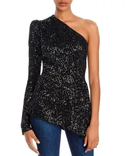 Rebecca Vallance Mica One Sleeve Top for rent on The Volte - image 1