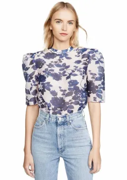 Keepsake the Label Halo Blouse Size S and Skirt Size L Set Print for rent on The Volte - image 5