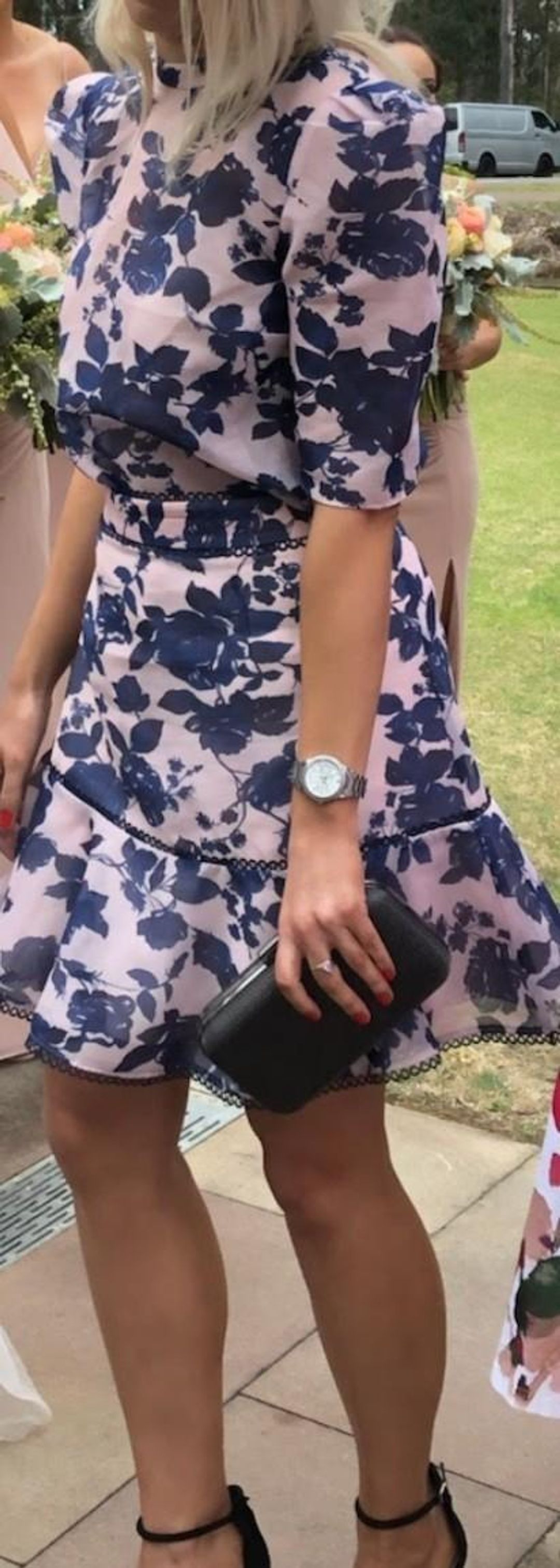 Keepsake the Label Halo Blouse Size S and Skirt Size L Set Print for rent on The Volte - main image