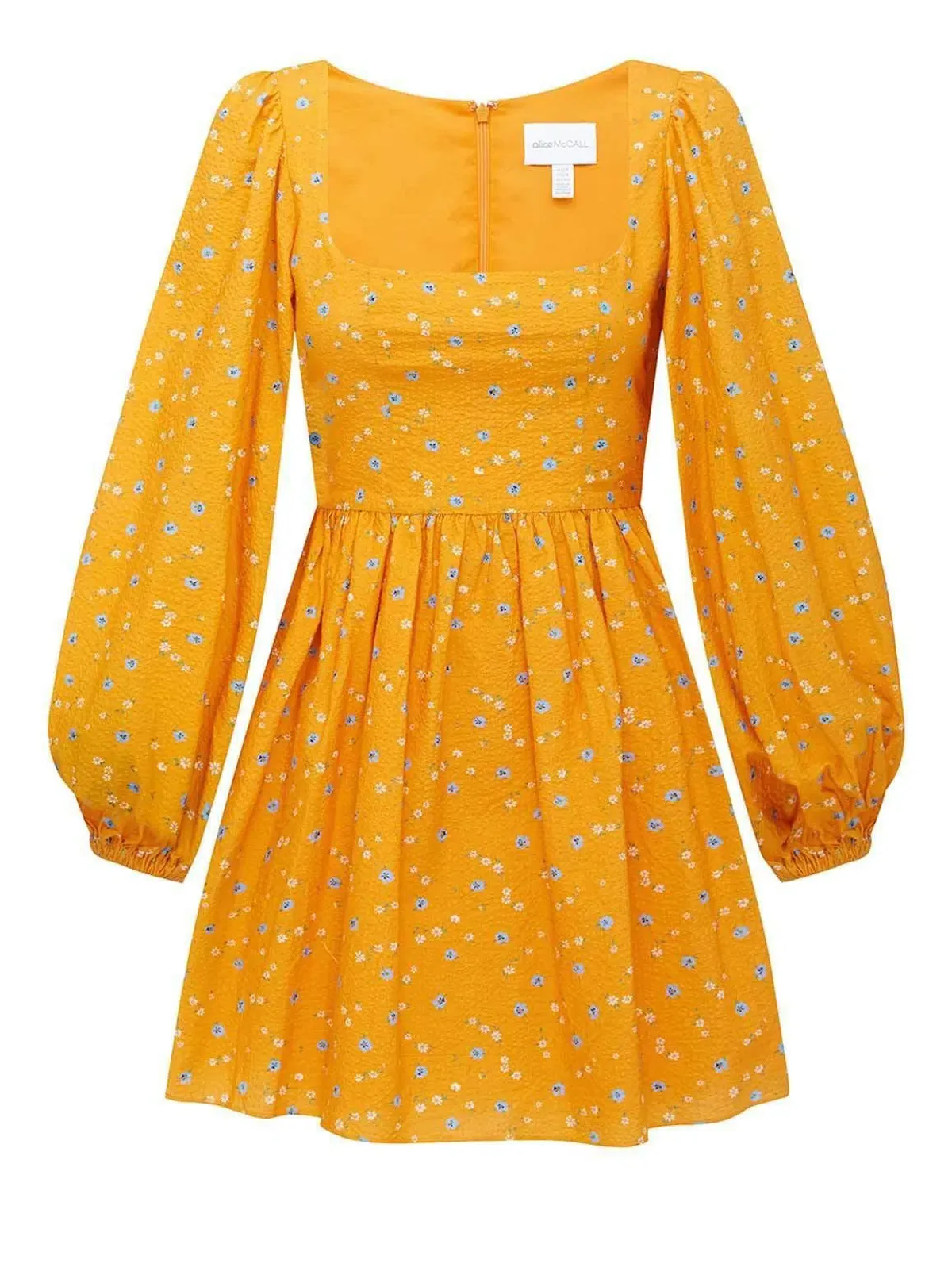 ALICE MCCALL APRICOT LIMONATA MINI DRESS - SIZE 8 AU/4 US (RRP $295) - Image 4