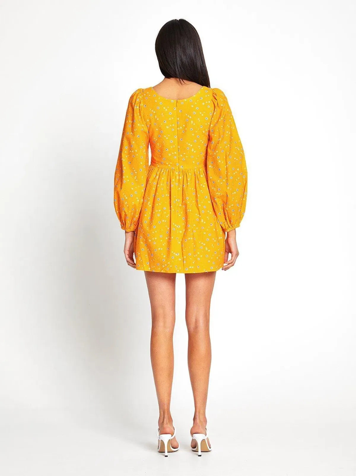 ALICE MCCALL APRICOT LIMONATA MINI DRESS - SIZE 8 AU/4 US (RRP $295) - Image 3
